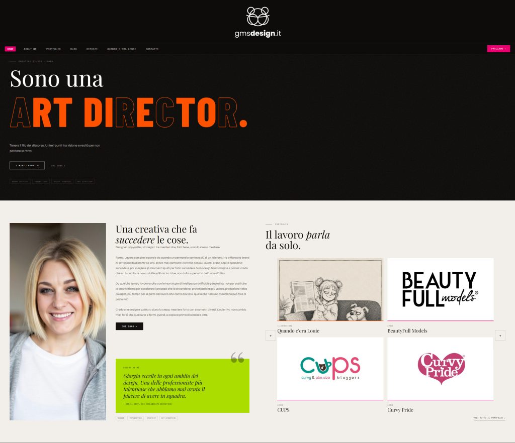 gmsdesign.it | AI-Co-worked Portfolio