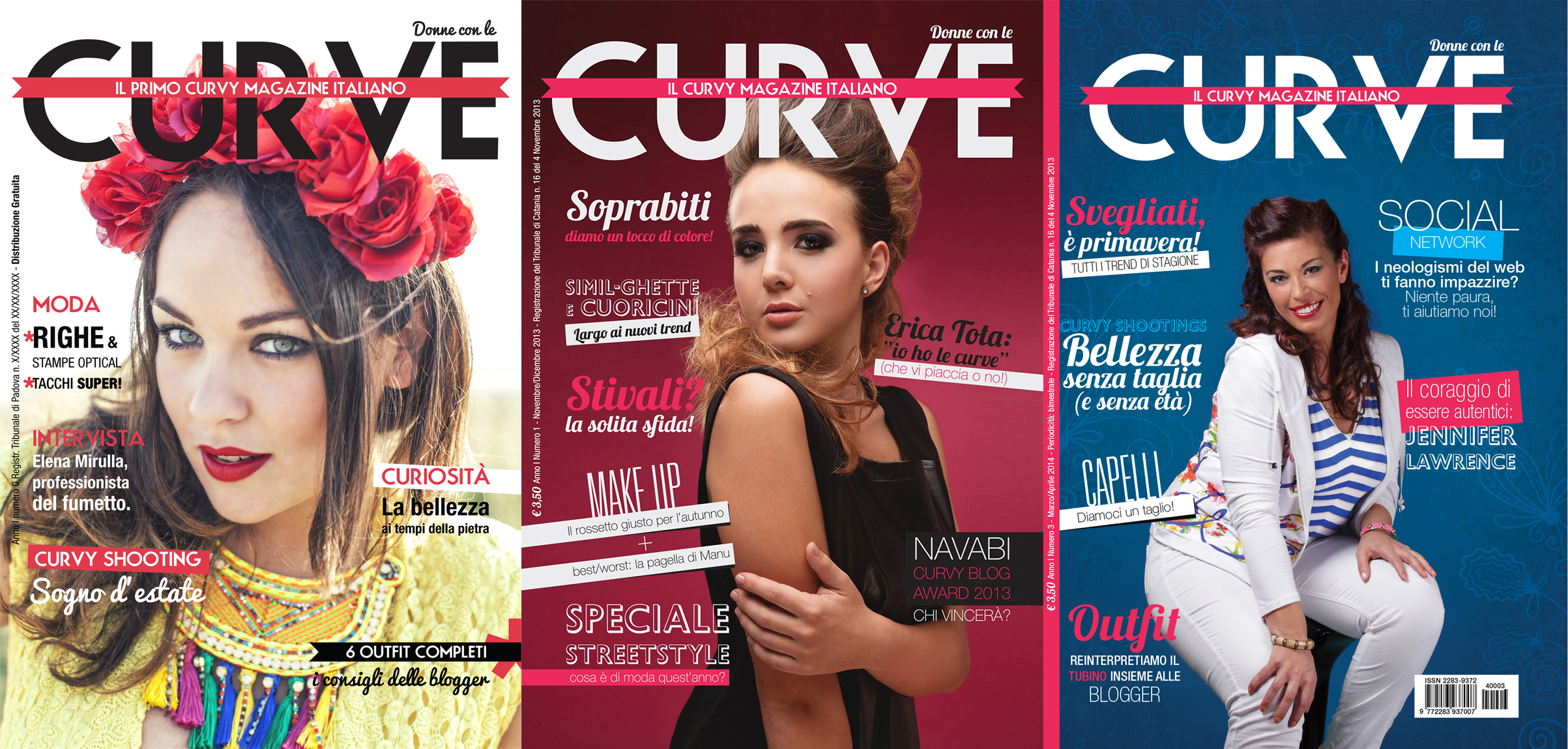 Donne con le CURVE — The Curvy Magazine