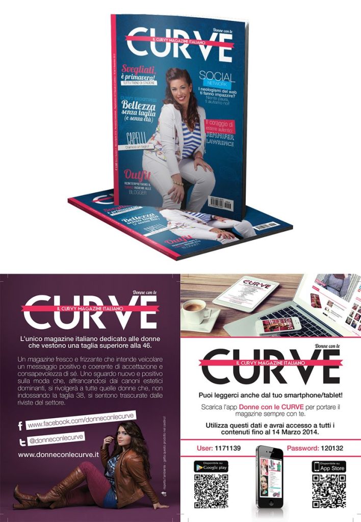 Donne con le CURVE — The Curvy Magazine