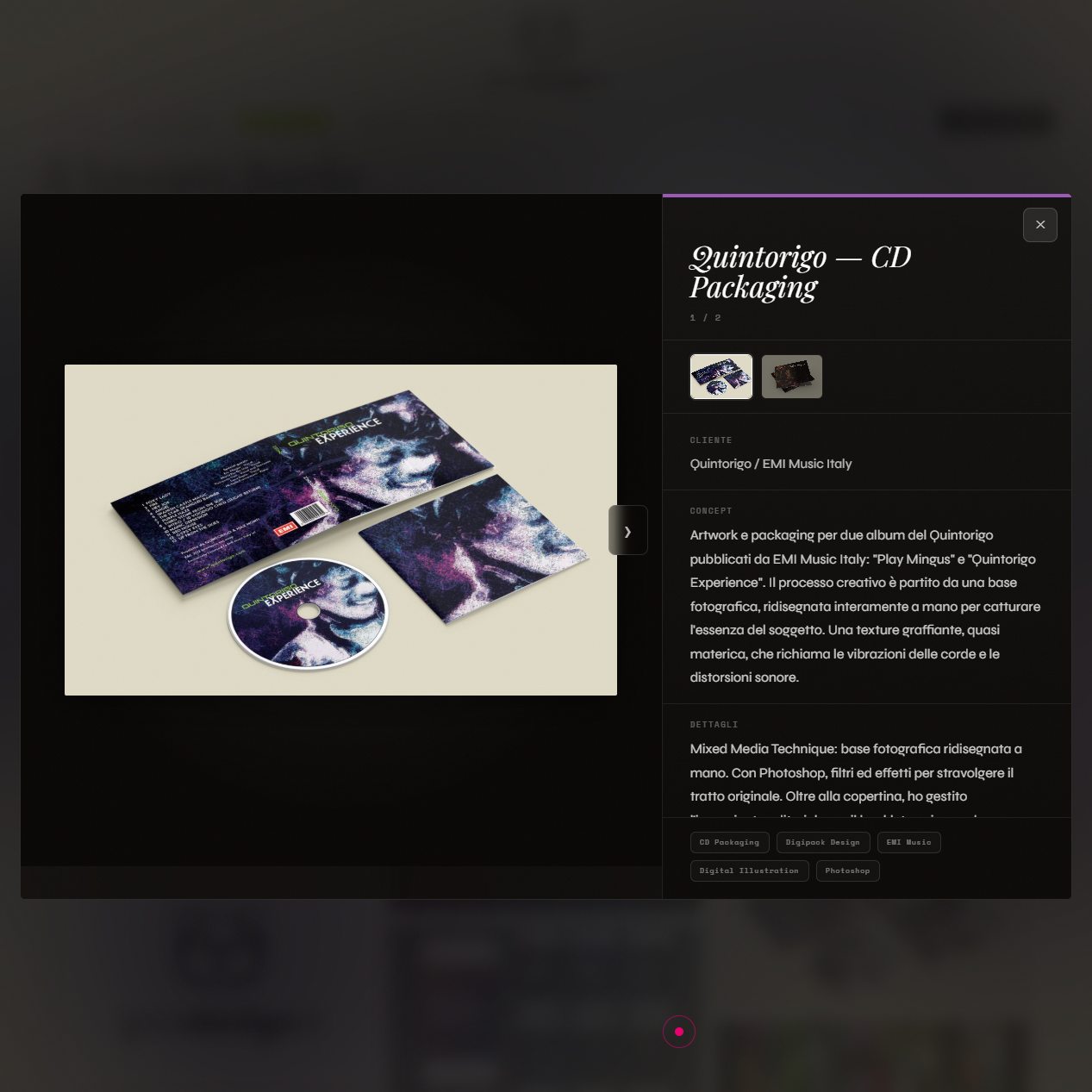 gmsdesign.it — AI-Co-worked Portfolio
