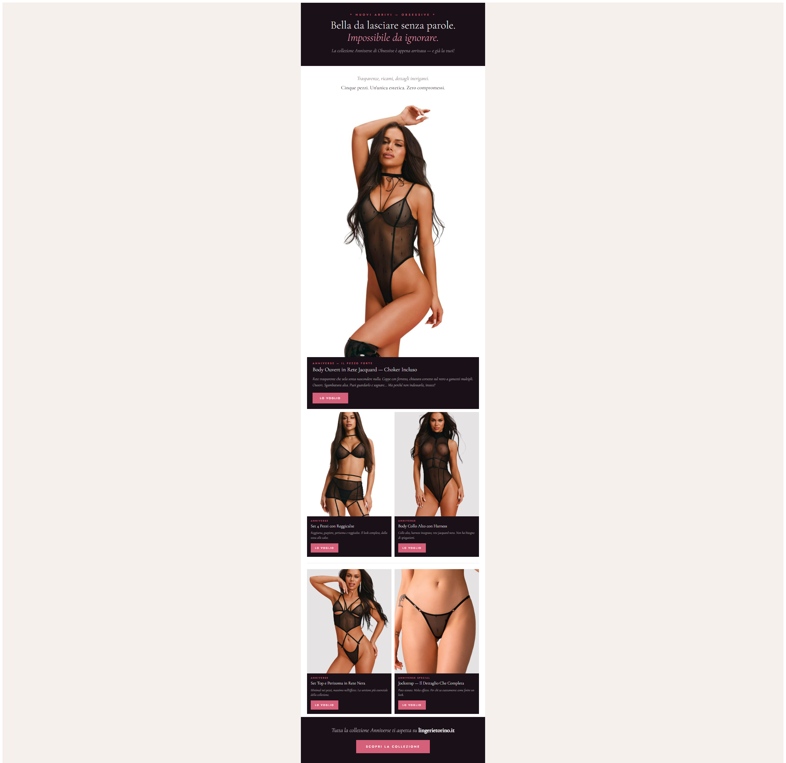 Lingerie Torino — E-commerce