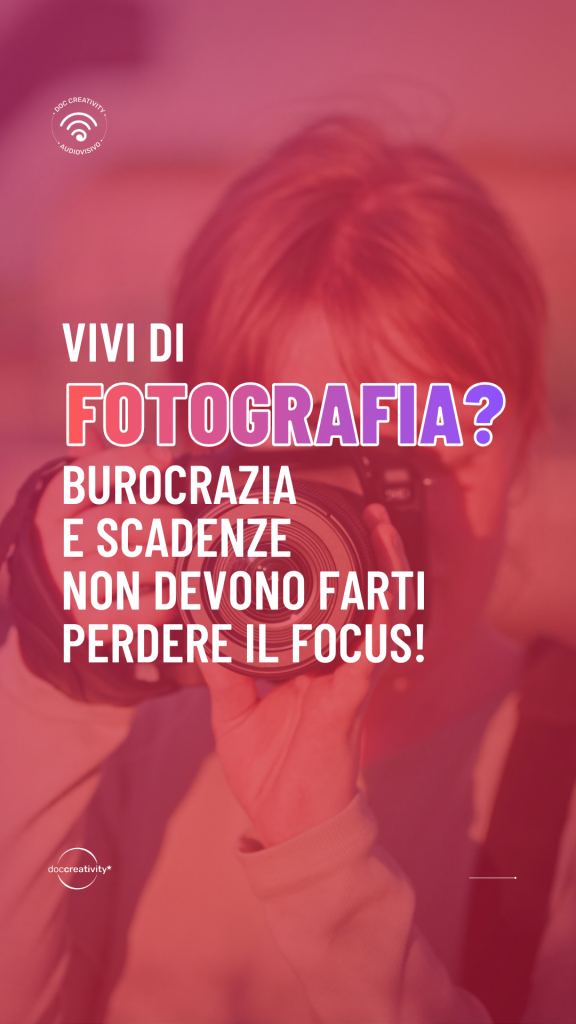 DOC Creativity — Fotografia & Focus Creativo