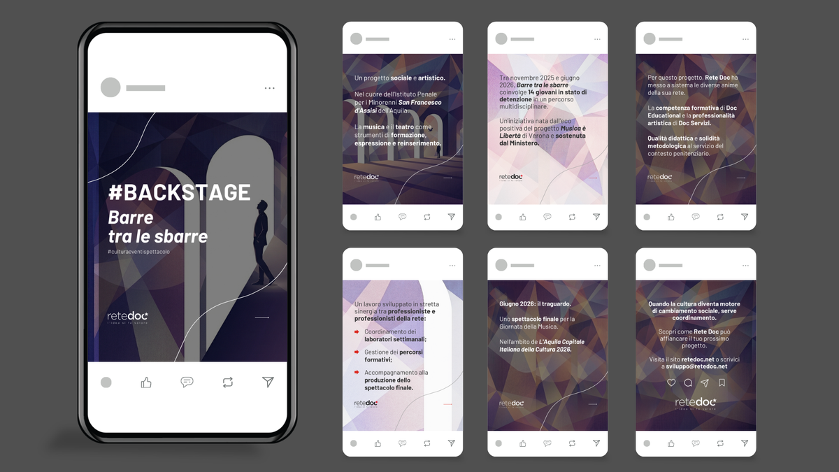 Rete Doc — Branding & Social Storytelling